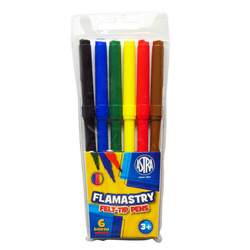 Flamastry Astra 6 kolorów 091204