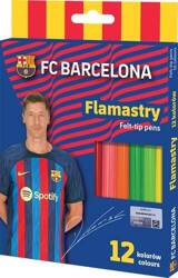 Flamastry okrągłe 12kol FC Barcelona Astra 183497