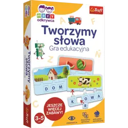 Gra Trefl Tworzymy słowa//Mały odkrywca 019506