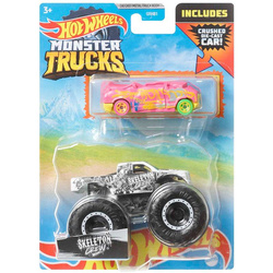 Hot Wheels HDC01/GRH81 Zestaw pojazdów Monster Trucks Skeleton Crew Pojazd 1:64 Autko 2-pak 019632
