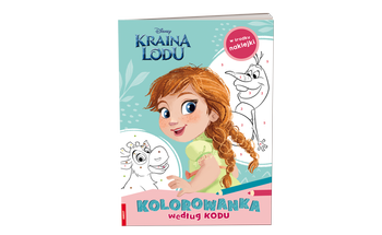 Kraina Lodu. Kolorowanka Według Kodu 340643