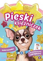 Książeczka Brokatowa Magia Pieski Księzniczek Trufelek 075816