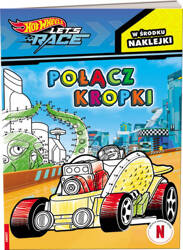 Książeczka HOT WHEELS LET'S RACE POŁĄCZ KROPKI 345273