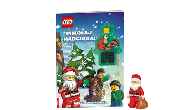 Książeczka LEGO Mikołaj nadciąga! 340070