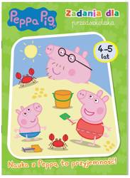 Książeczka Peppa Pig Nauka z Peppa to przyjemność. Zadania dla przedszkolaka 4-5 lat 575485
