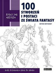 Książka 100 stworzeń i postaci ze świata fantasy 126856