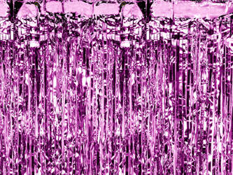 Kurtyna party purpurowa 90x250cm 453334