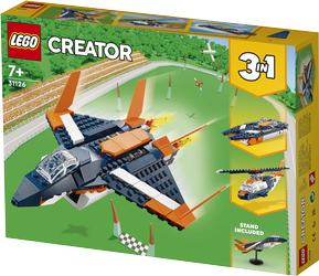 LEGO 31126 Odrzutowiec naddźwiękowy