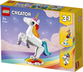 LEGO 31140 Creator Magiczny jednorożec