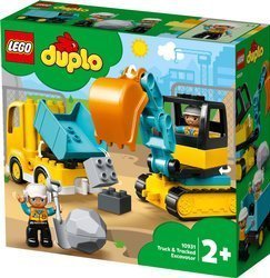 Lego 10931 ciężarówka i koparka gąsienicowa v29
