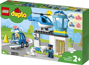 Lego 10959 Duplo Posterunek policji i helikopter
