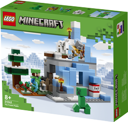 Lego 21243 Minecraft Ośnieżone szczyty