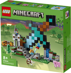 Lego 21244 Minecraft Bastion miecza