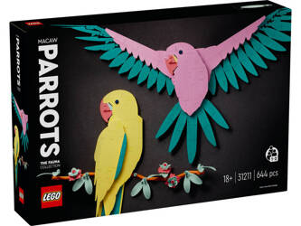 Lego 31211 ART Kolekcja zwierząt - Papugi ary