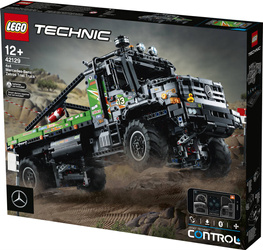 Lego 42129 Technic Ciężarówka Mercedes-Benz Zetros z napędem na 4 koła