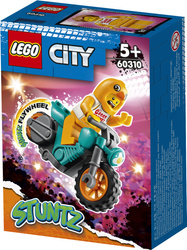 Lego 60310 City Motocykl kaskaderski z kurczakiem