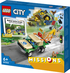 Lego 60353 City Misja ratowania dzikich zwierząt