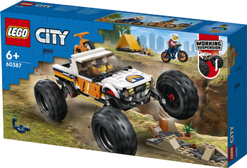 Lego 60387 City Przygody samochodem terenowym z napędem