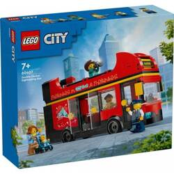 Lego 60407 City Czerwony piętrowy autokar