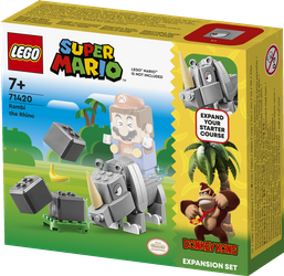Lego 71420 Super Mario Nosorożec Rambi zestaw rozszerzający