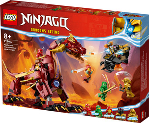 Lego 71793 Ninjago Lawowy Smok zmieniający się w falę ognia