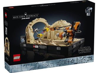 Lego 75380 Star Wars Diorama Wyścig ścigaczy w Mos Espa