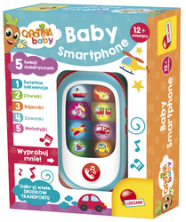 Lisciani Carotina Baby Smartfon z 5 funkcjami Dydaktyczny 089741