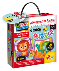 Lisciani Montessori Baby Touch Puzzle 092680