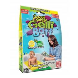 Magiczny proszek do kąpieli Gelli Baff Colour Change kosmiczny żółty 3+Zimpli Kids 020048
