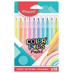 Maped Flamastry Colorpeps Pastel 10 kolorów 454694