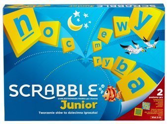 Mattel gra scrabble junior y9735