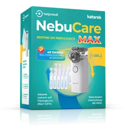 NebuCare MAX zestaw do nebulizacji HelpMedi Katarek 776473