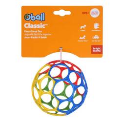 OBALL Piłka Classic 10 cm wielokolorowa 0m+ 103405