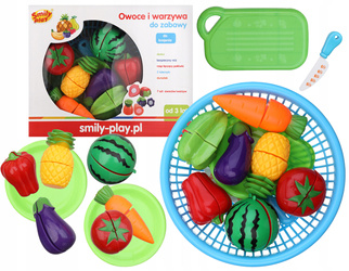 Owoce i warzywa do zabawy Smily Play 838850