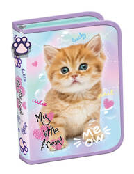 PIÓRNIK DWUKLAPKOWY BEZ WYPOSAŻENIA MY LITTLE FRIEND PASTEL KITTY 668821