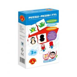 PUZZLE PRZÓD I TYŁ - ZABAWA I NAUKA 018424