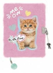 Pamiętnik z kłódką włochacz A5 96K My Little Friend pastel Kitty 663826