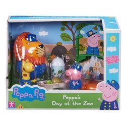 Peppa-zestaw zoo (3 fig. + akces)