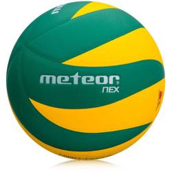 Piłka siatkowa Meteor Nex żółto-zielona