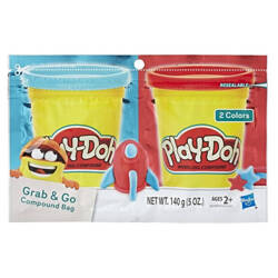 Play-Doh E2123/E2239 Ciastolina szaszetka Grab&Go 2 kolory