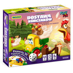Play & Fun Dostawa Kurczaków gra rodzinna Wader 42500