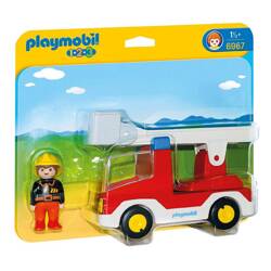 Playmobil 6967 123 Wóz strażacki z drabiną 069672