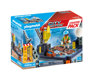Playmobil 70816 Starter Pack Plac budowy z wciągarką linową 708168