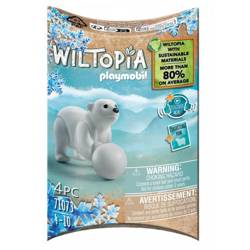 Playmobil 71073 Wiltopia Mały niedźwiedź polarny