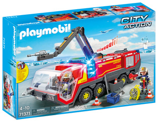 Playmobil 71371 Pojazd strażacki na lotnisku ze światłem 713711