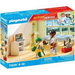 Playmobil 71619 Pediatra z pluszowym misiem 