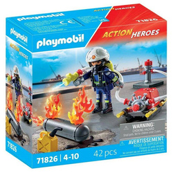 Playmobil 71826 Strażak z pompą wodną 718266