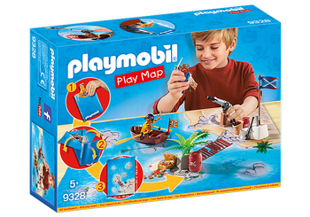 Playmobil 9328 play map piraci