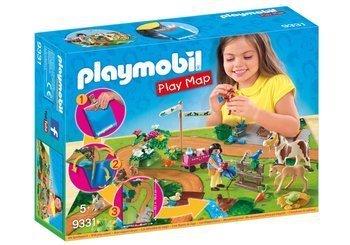 Playmobil 9331 play map wycieczka kucyków