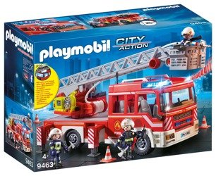 Playmobil 9463 samochód strażacki z drabiną